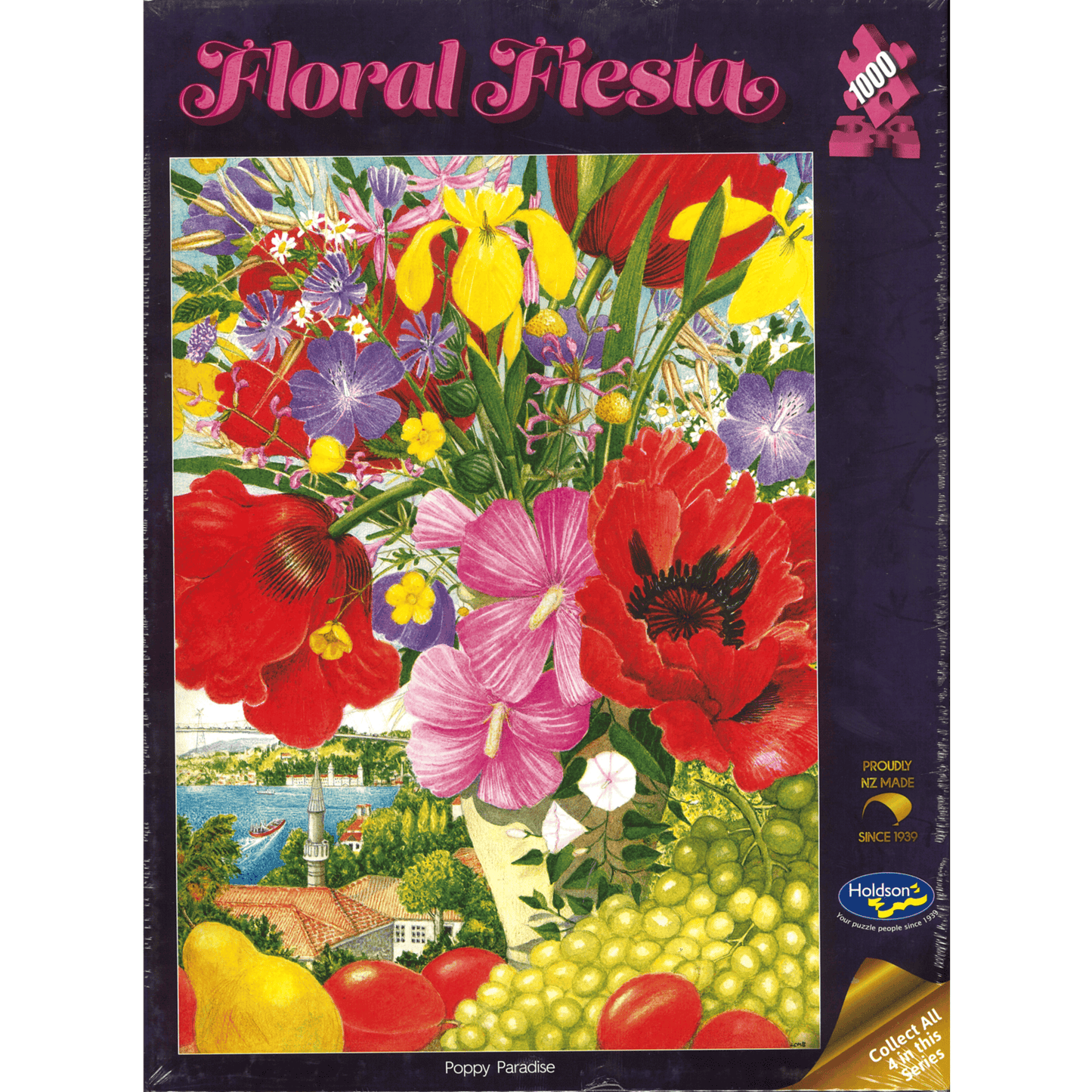 Jigsaw Puzzle 1000 Pcs Floral Fiesta - Poppy Paradise