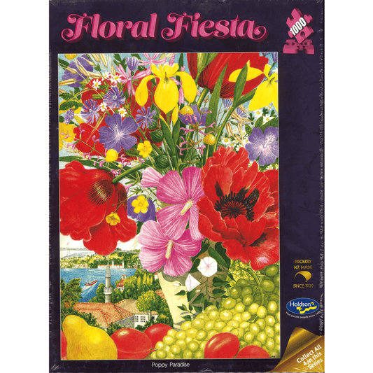 Jigsaw Puzzle 1000 Pcs Floral Fiesta - Poppy Paradise