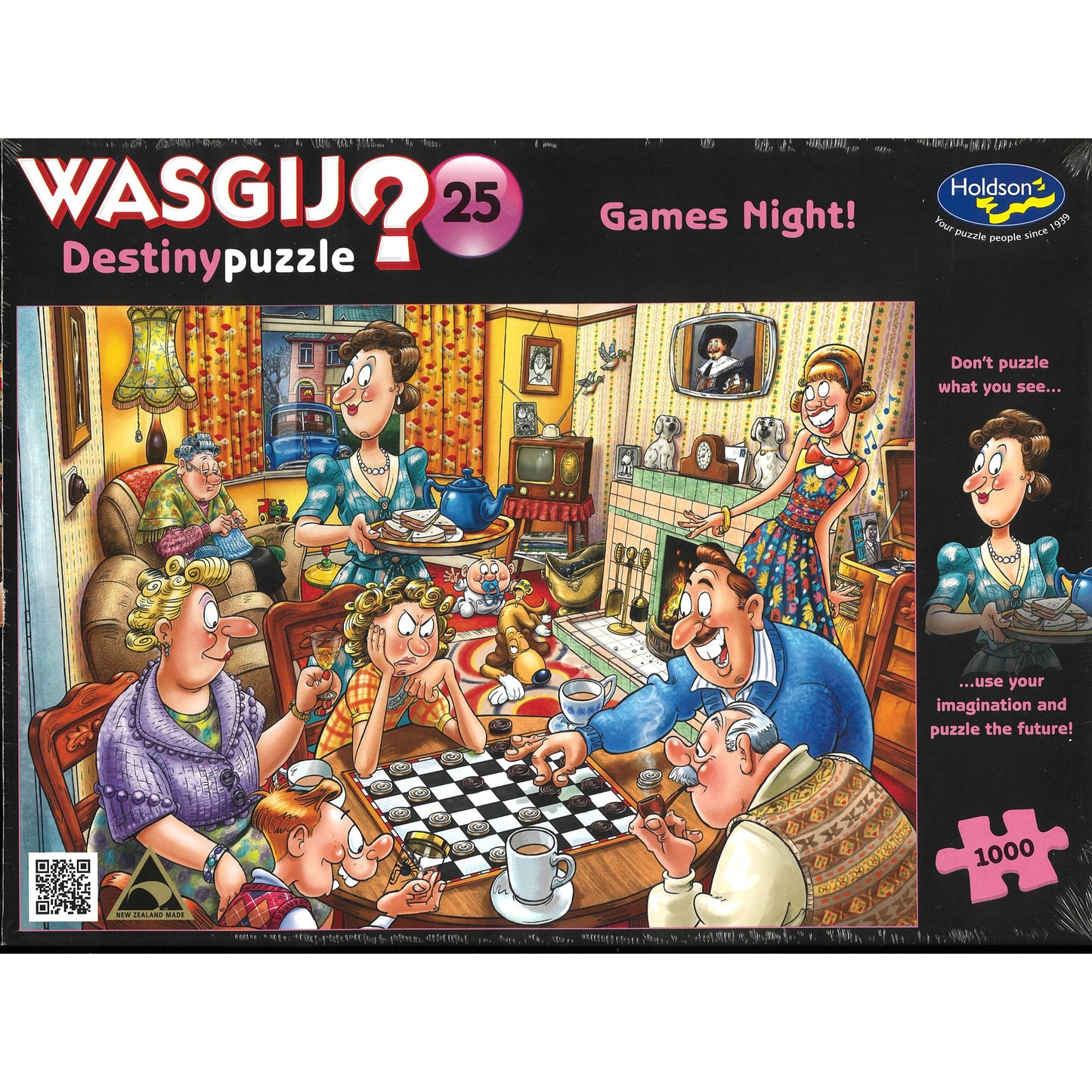 Wasgij ? Destiny Puzzle 25 - Games Night!