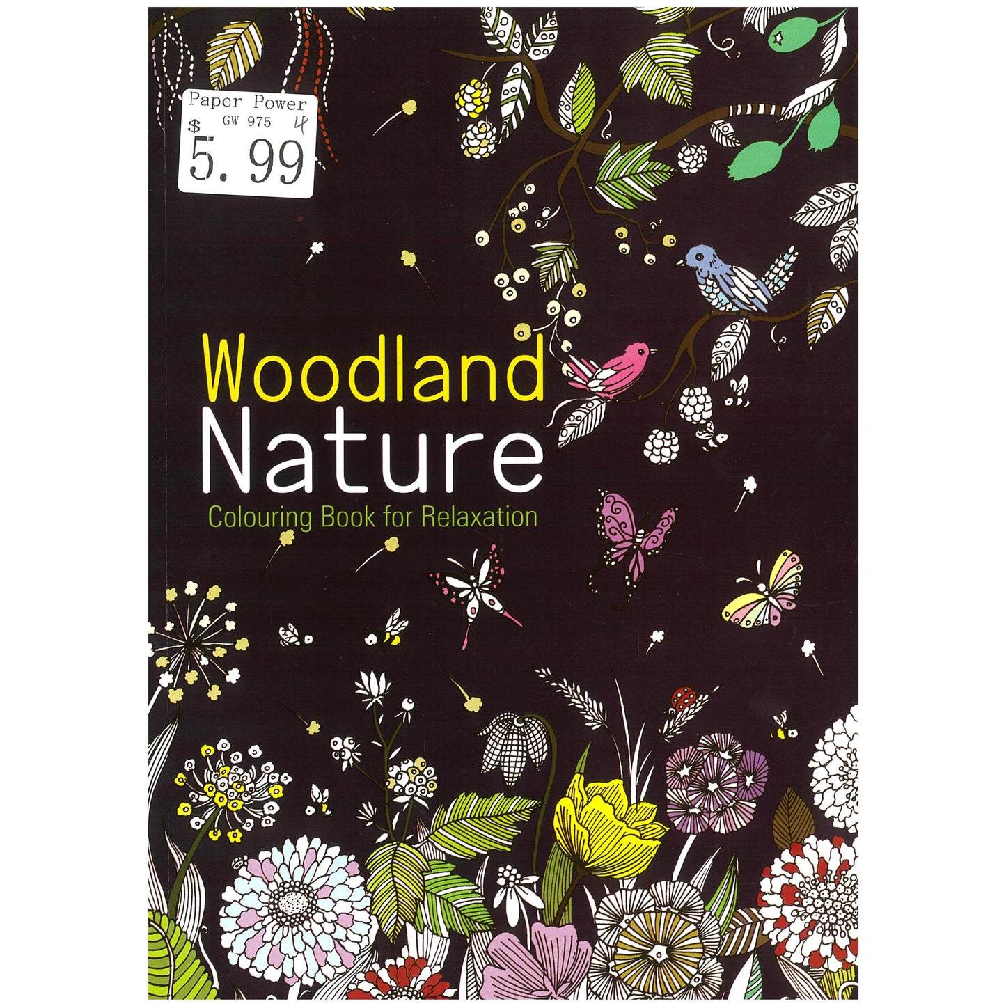 Colouring Books - Woodland Nature