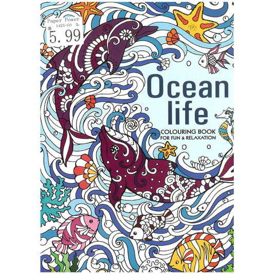 Colouring Books - Ocean Life
