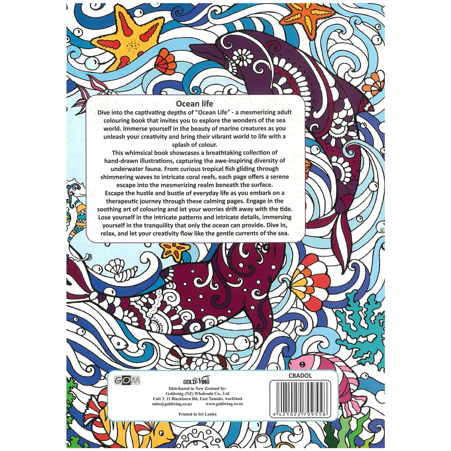 Colouring Books - Ocean Life