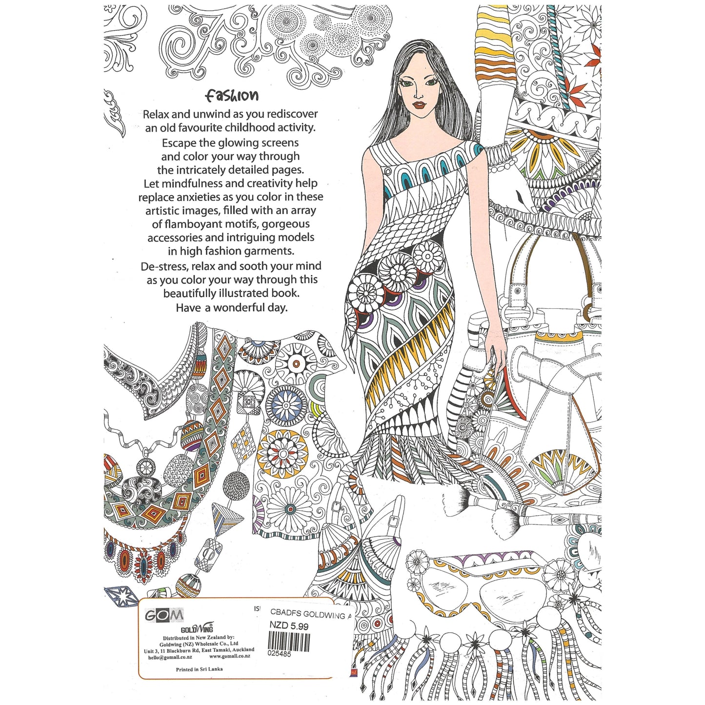 Colouring Books - Fashion