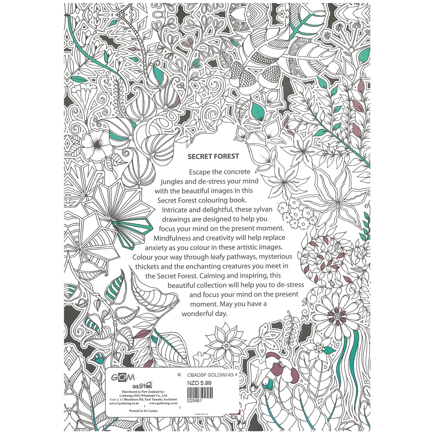 Colouring Books - Secret Forest