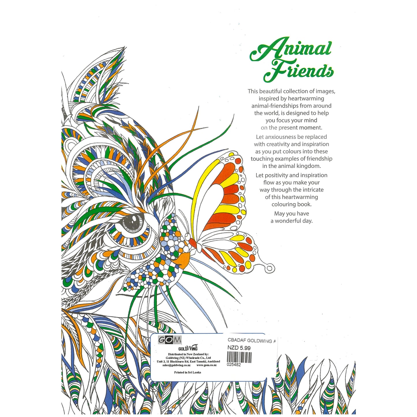 Colouring Books - Animal Friends