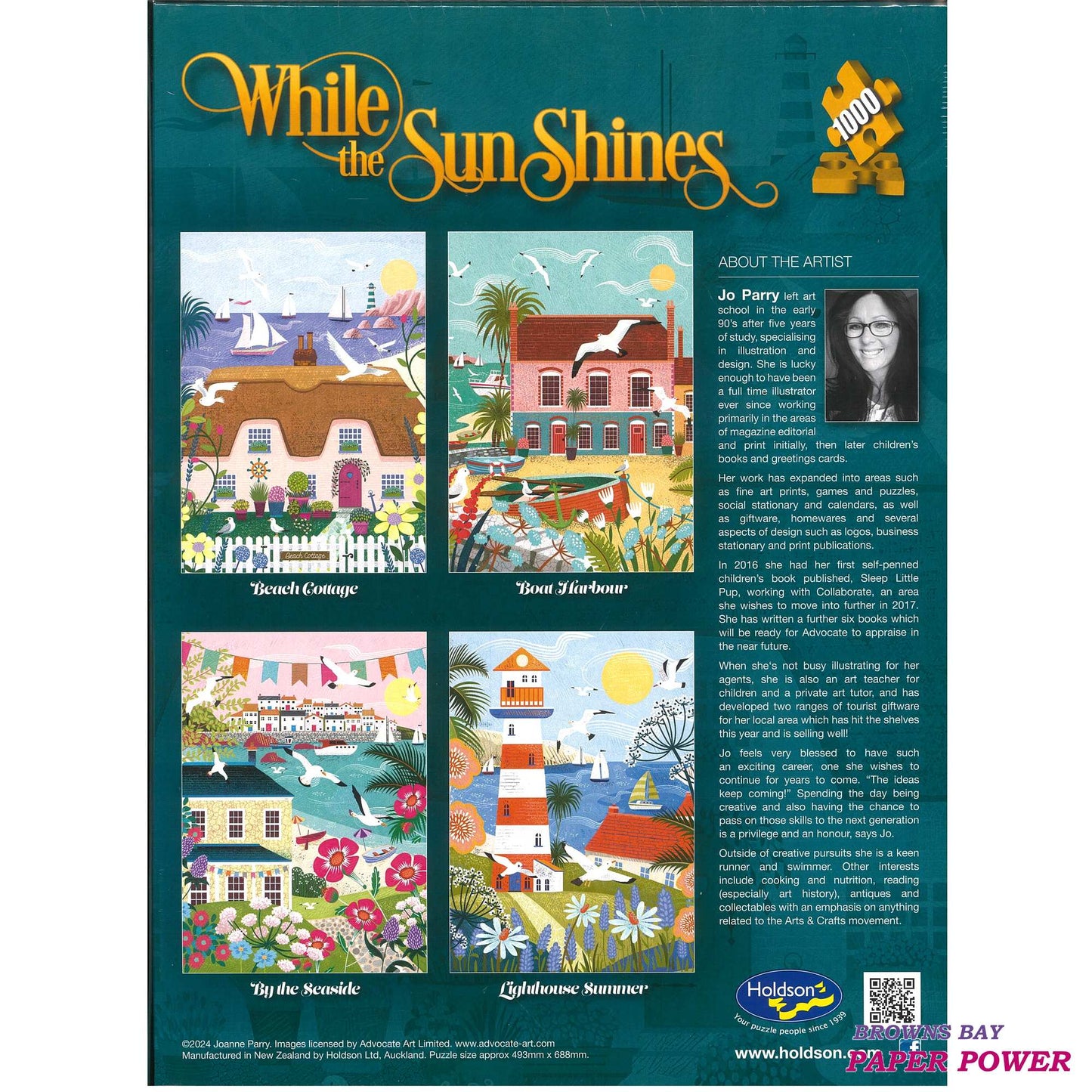 Jigsaw Puzzle 1000 Pcs Lighthouse Summer - While The Sun Shines