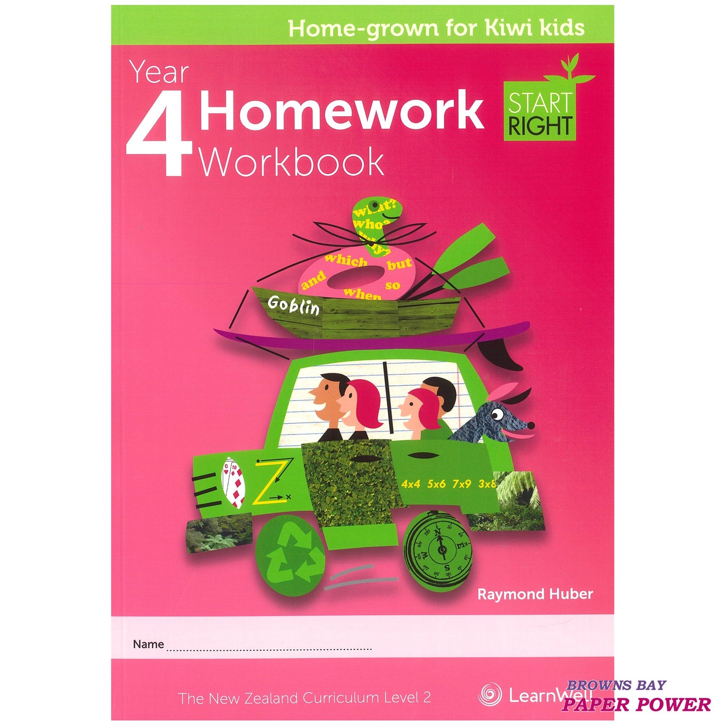 LearnWell ESA Start Right Workbook Year 4 - Homework