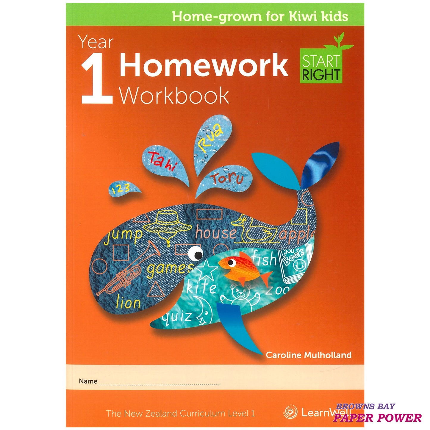 LearnWell ESA Start Right Homework Workbook Year 1