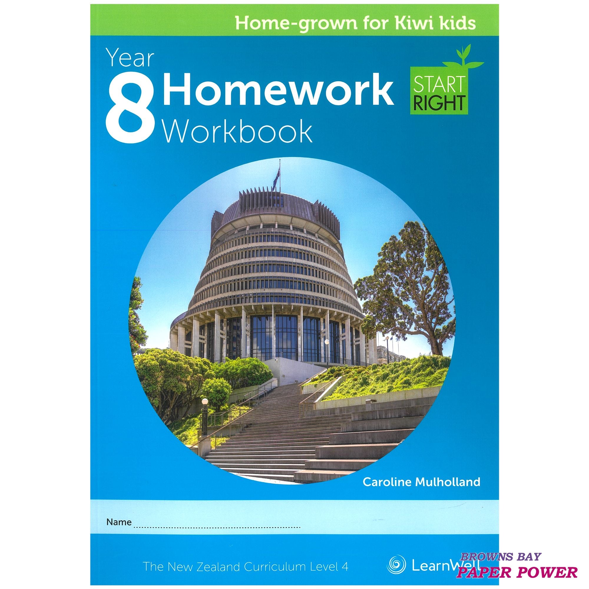 LearnWell ESA Start Right Workbook Year 8 - Homework - Browns Bay Paper ...