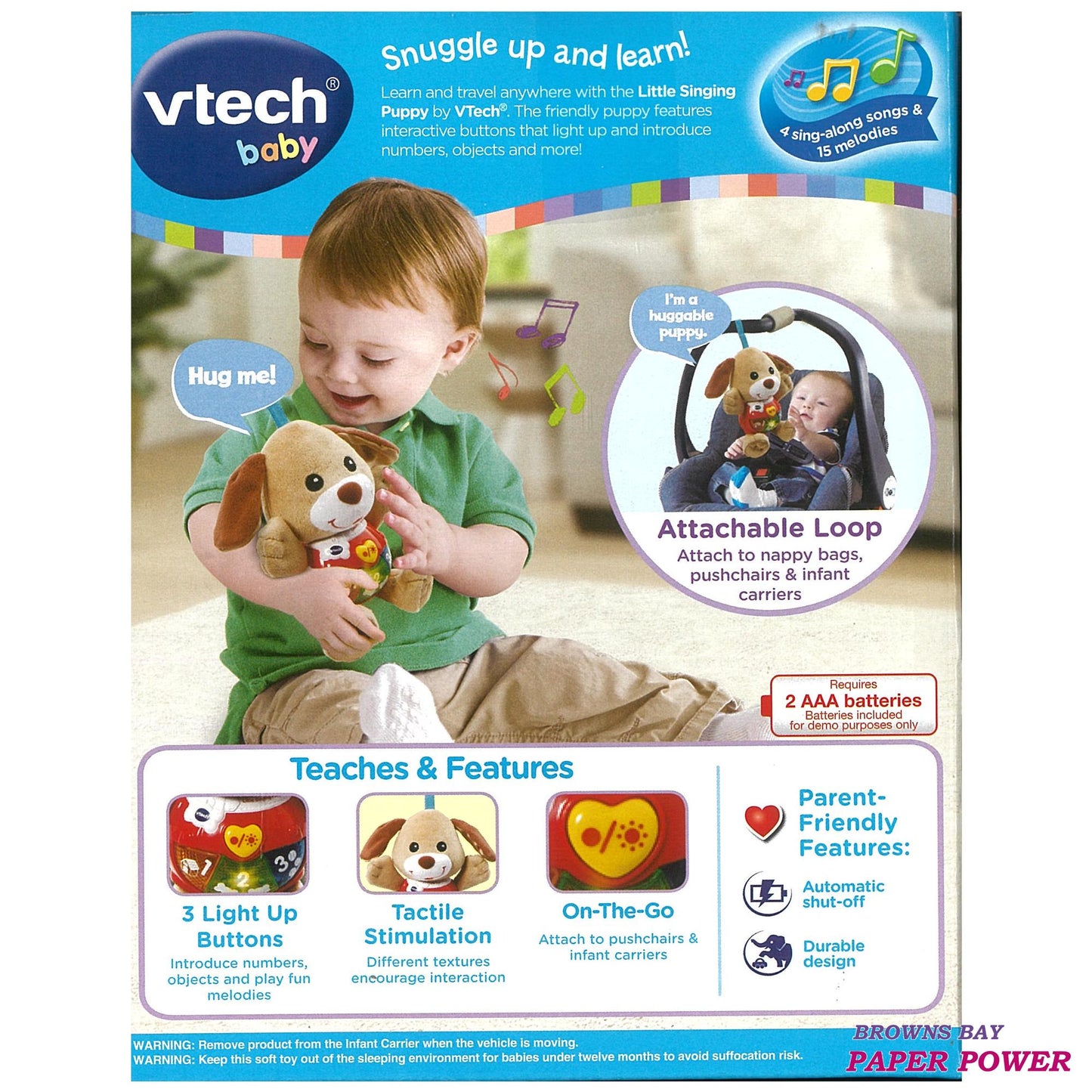 VTech Baby Little Singing Puppy