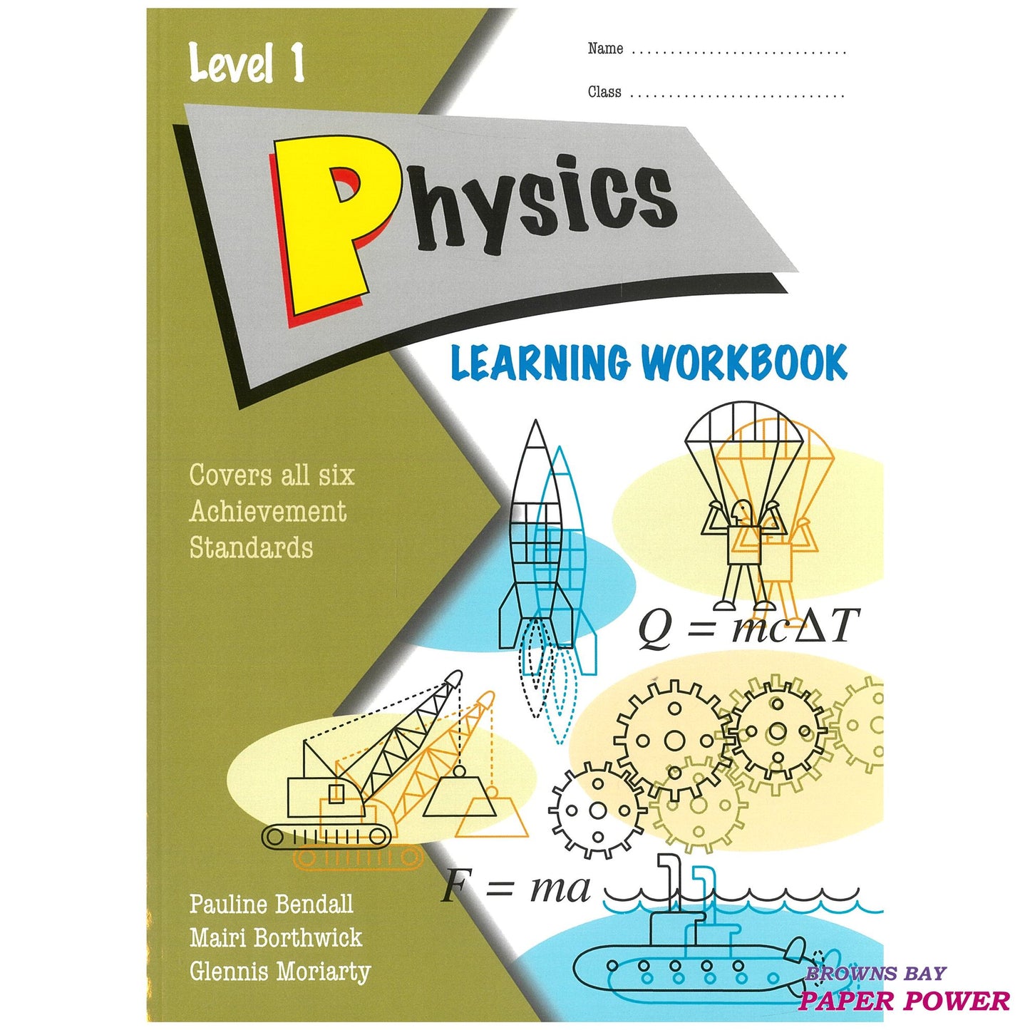 LearnWell ESA Learning Workbook Level 1 - Physics