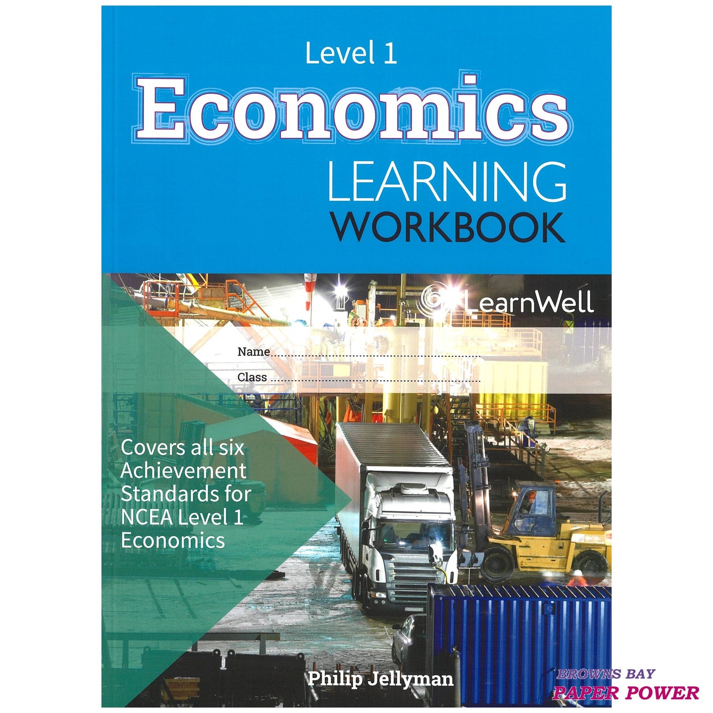 LearnWell ESA Learning Workbook Level 1 - Economics
