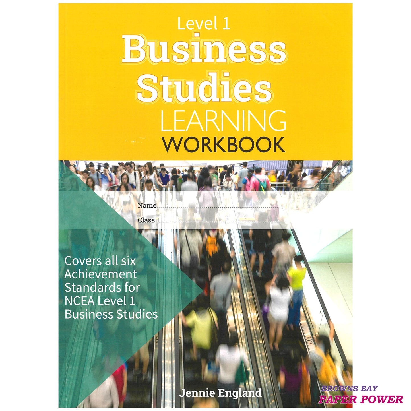 LearnWell ESA Learning Workbook Level 1 - Business Studies