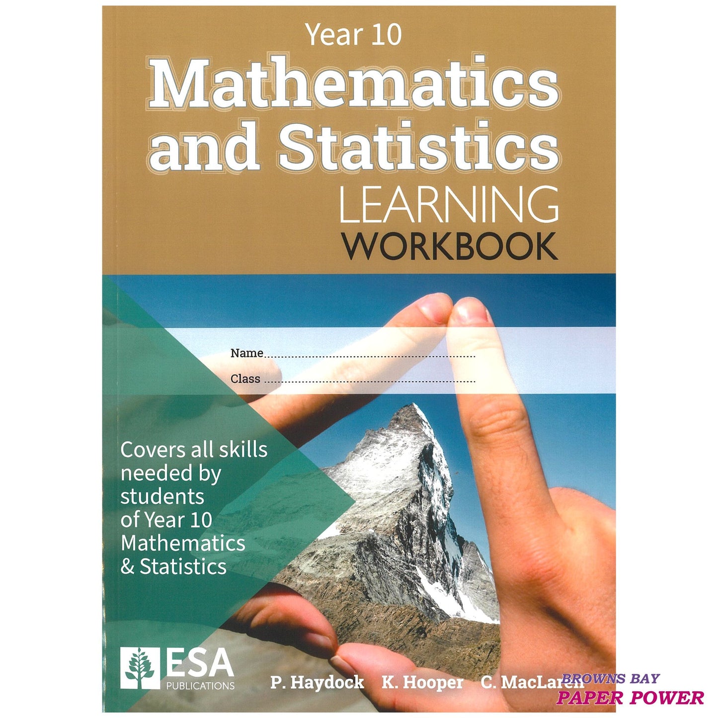 LearnWell ESA Learning Workbook Year 10 - Mathematics and Statistics