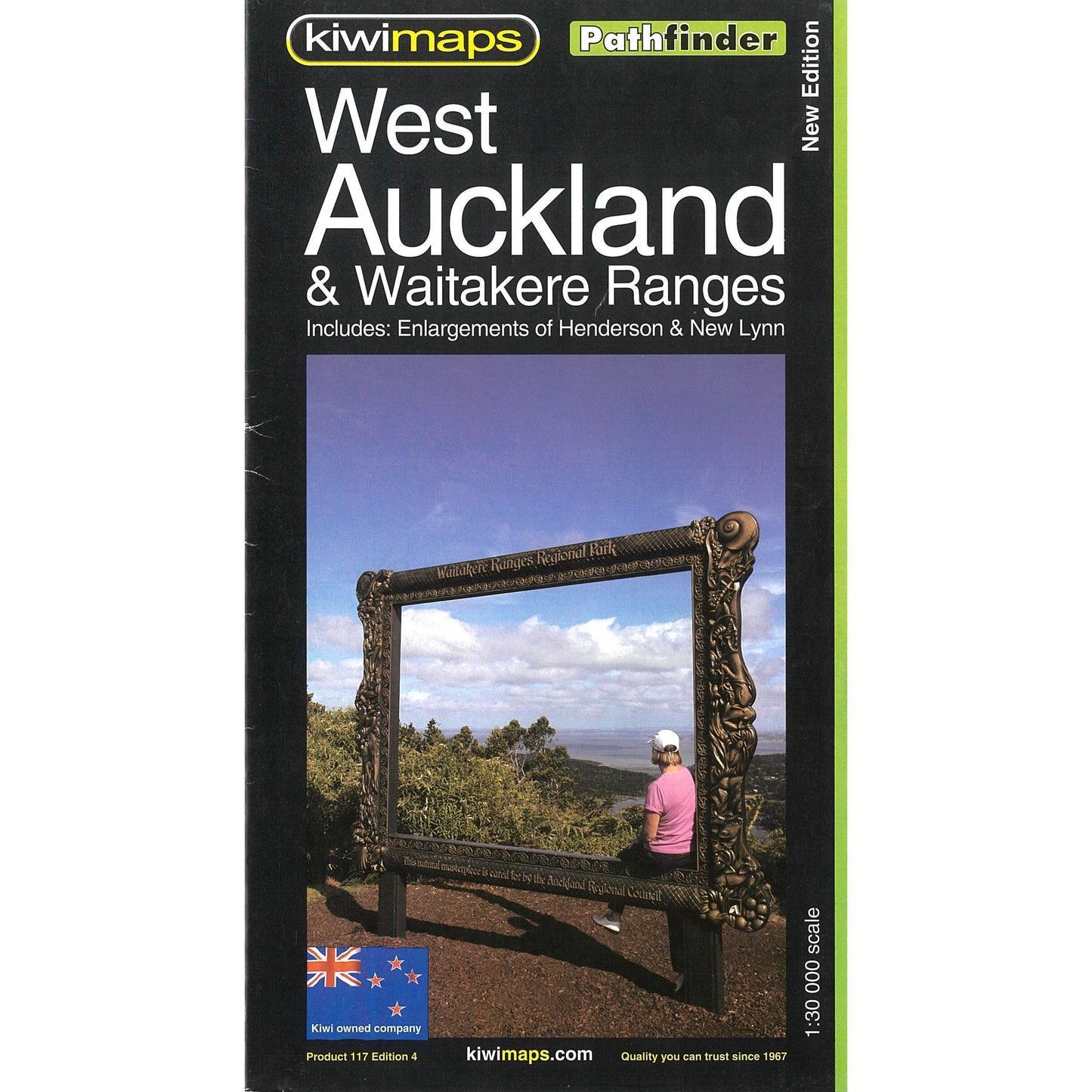 Kiwimaps West Auckland & Waitakere Ranges