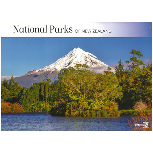 2026 Wall Calendar - National Parks Of New Zealand