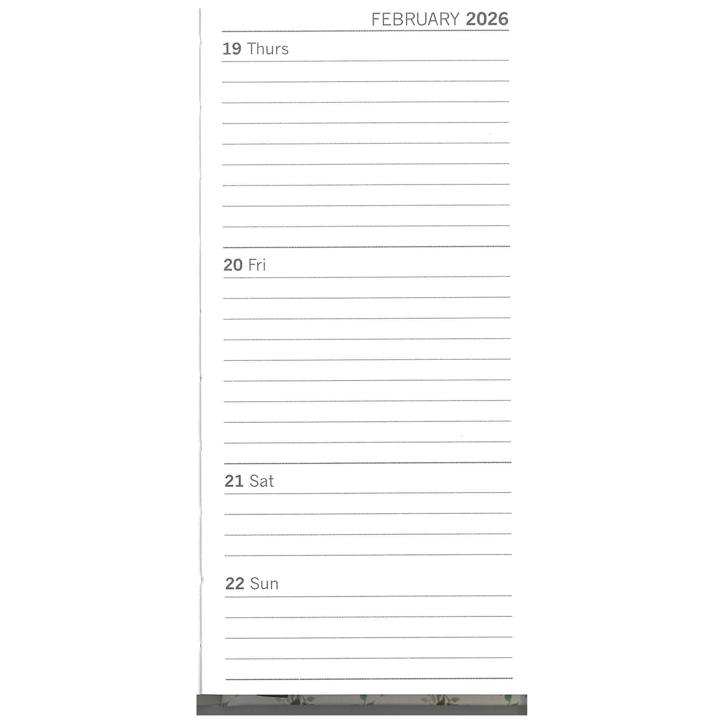 2026 Pocket Diary Week to View - Queen Bee