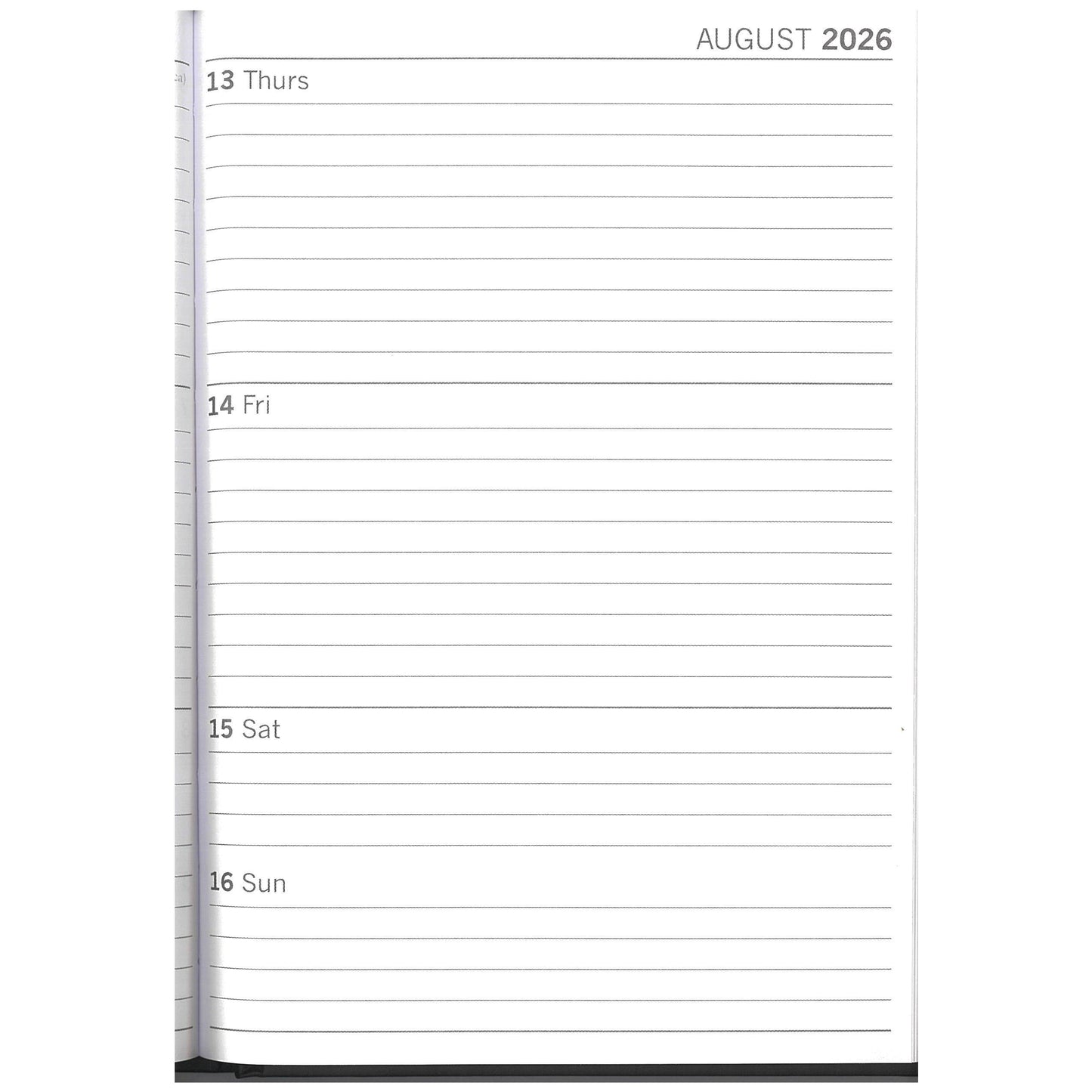 2026 A5 Diary Week to View - Wild Harmony