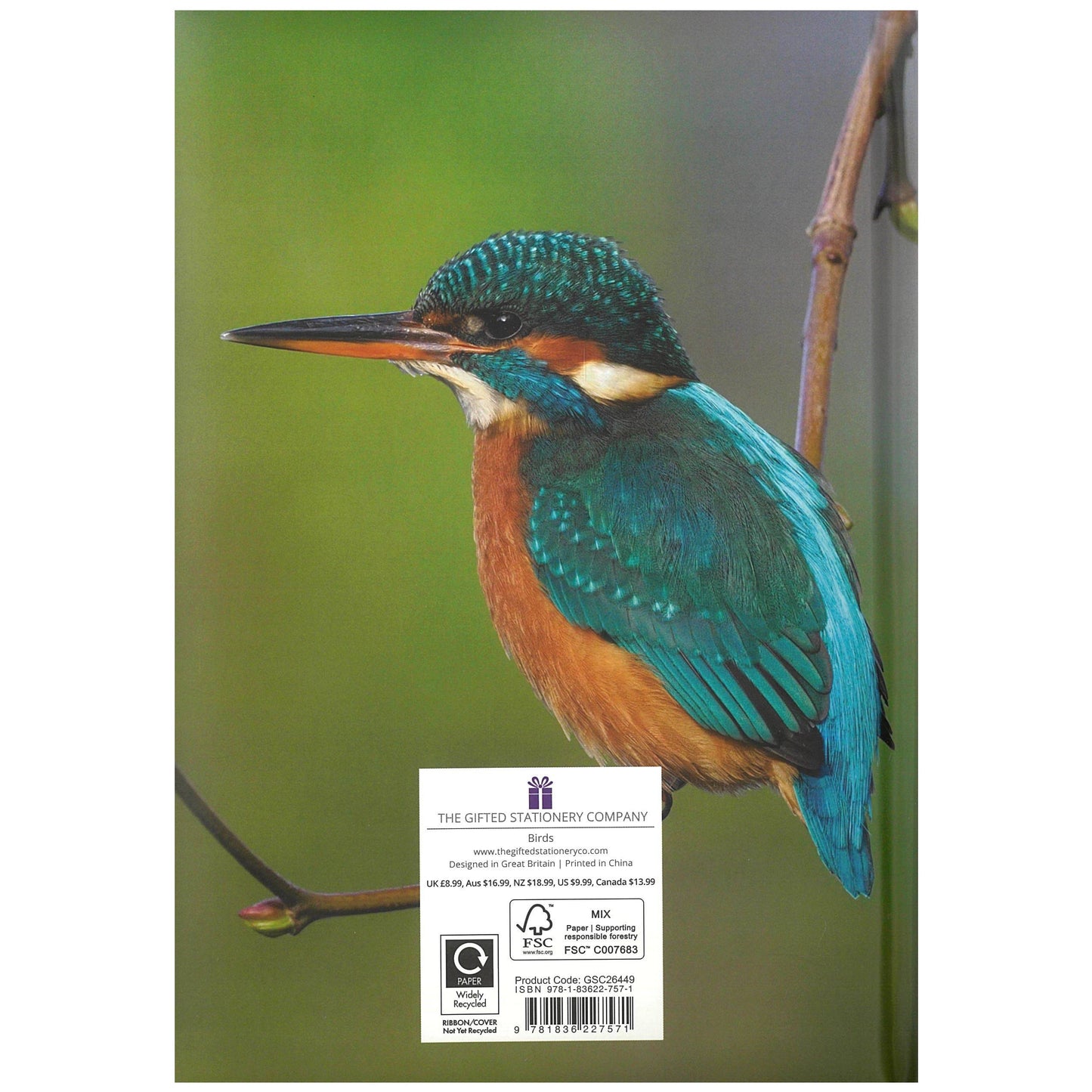 2026 A5 Diary Week to View - Birds