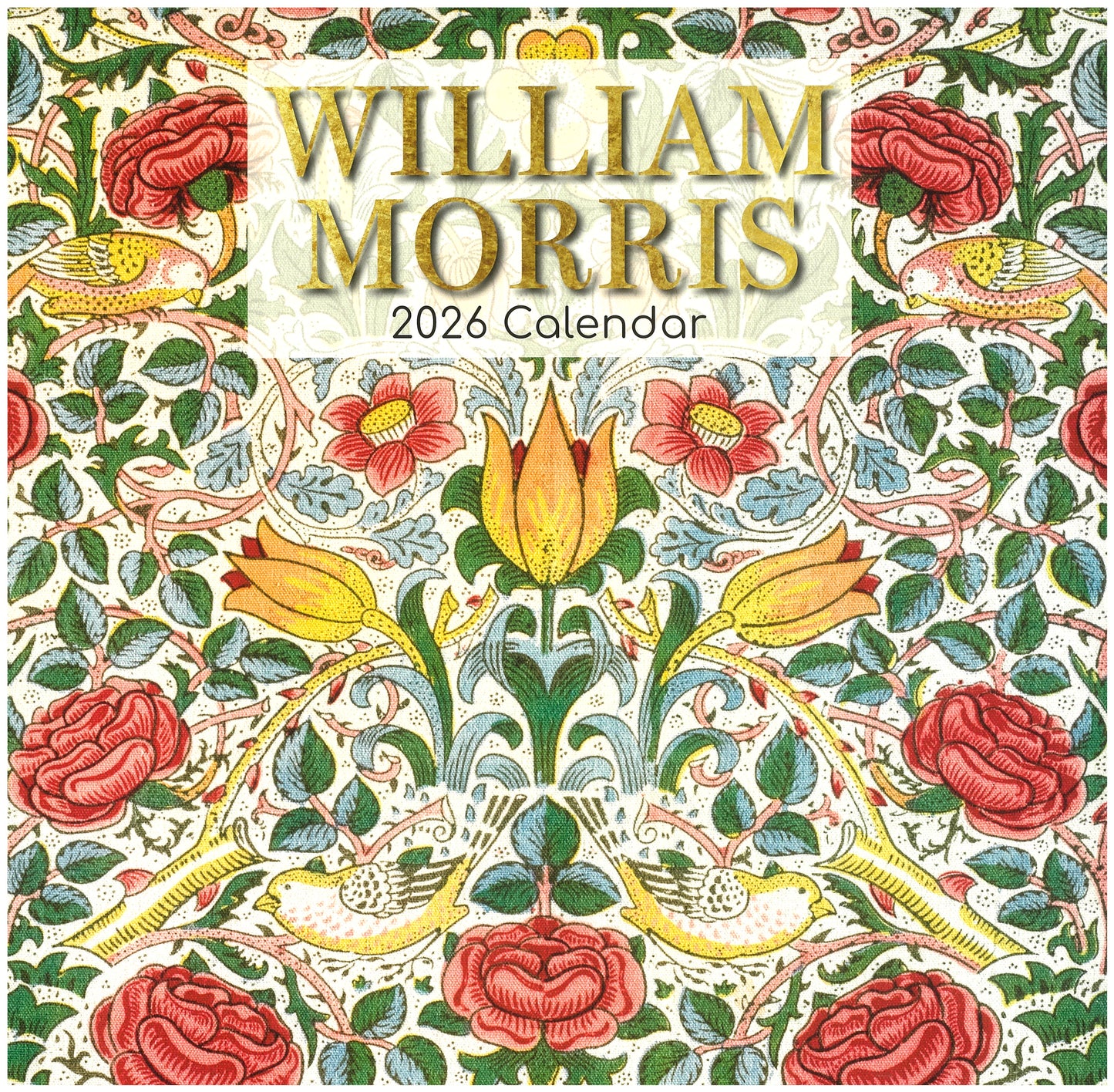 2026 Wall Calendar - William Morris