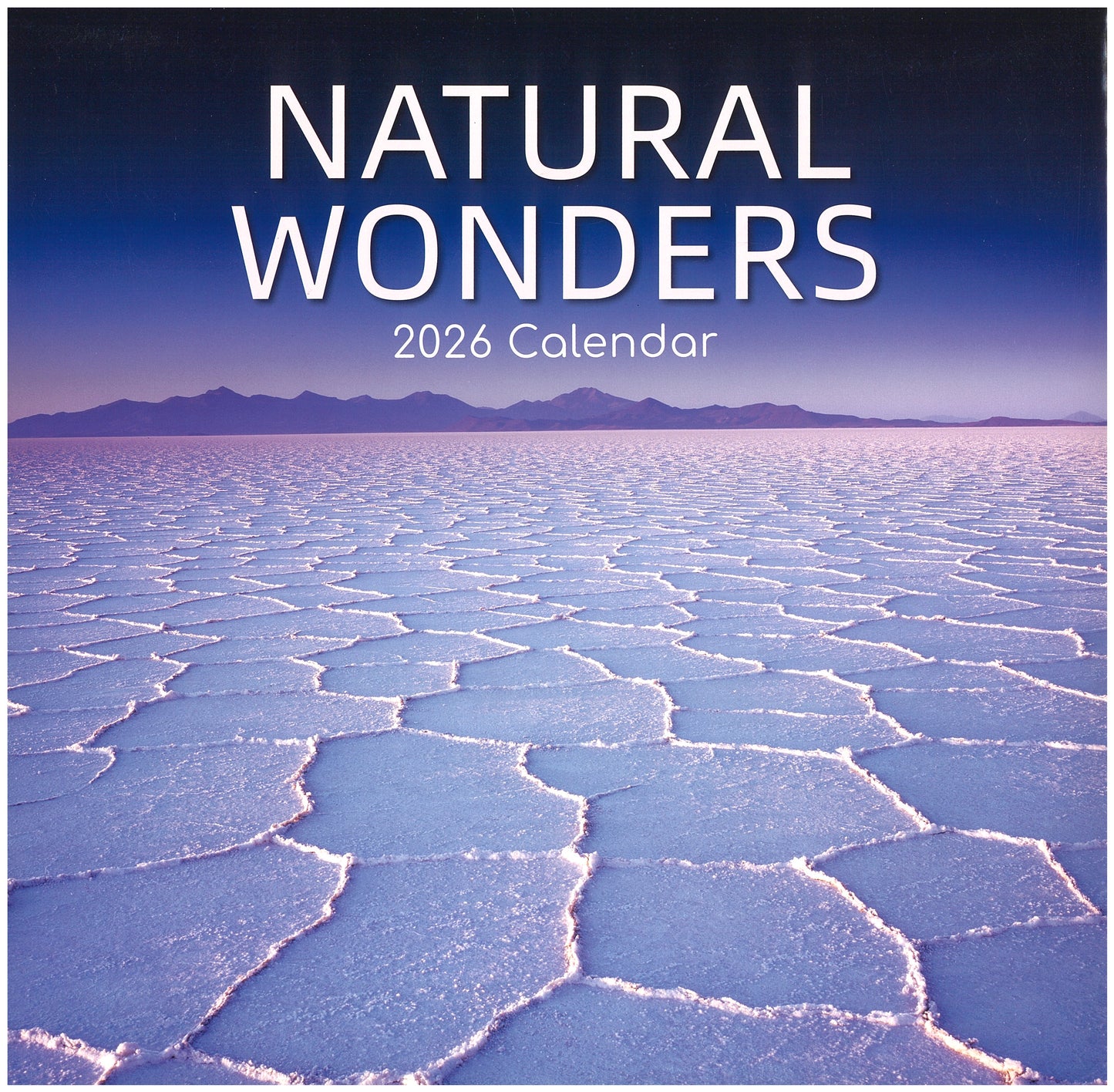 2026 Wall Calendar - Natural Wonders