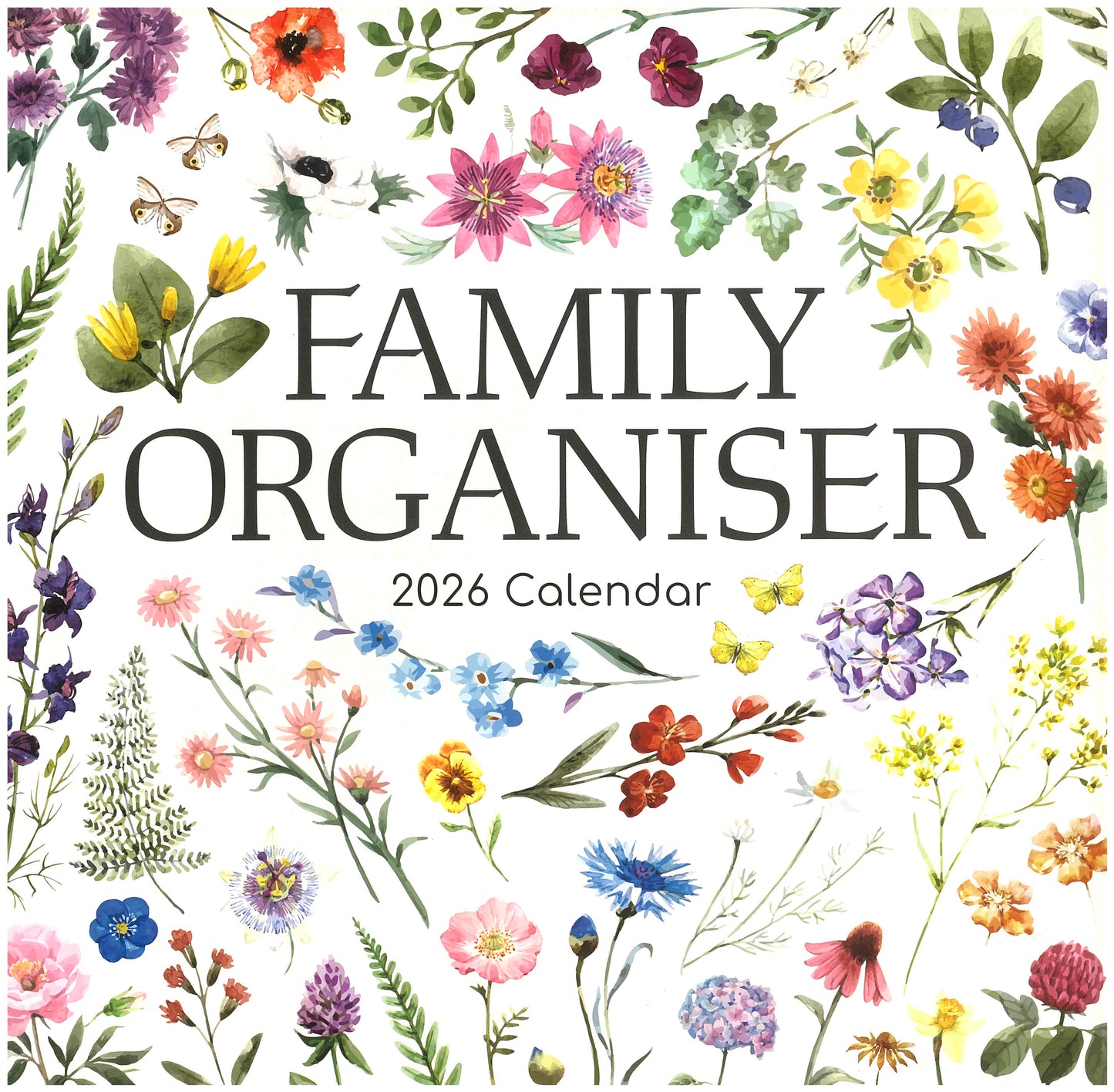 2026 Wall Calendar - Family Organiser