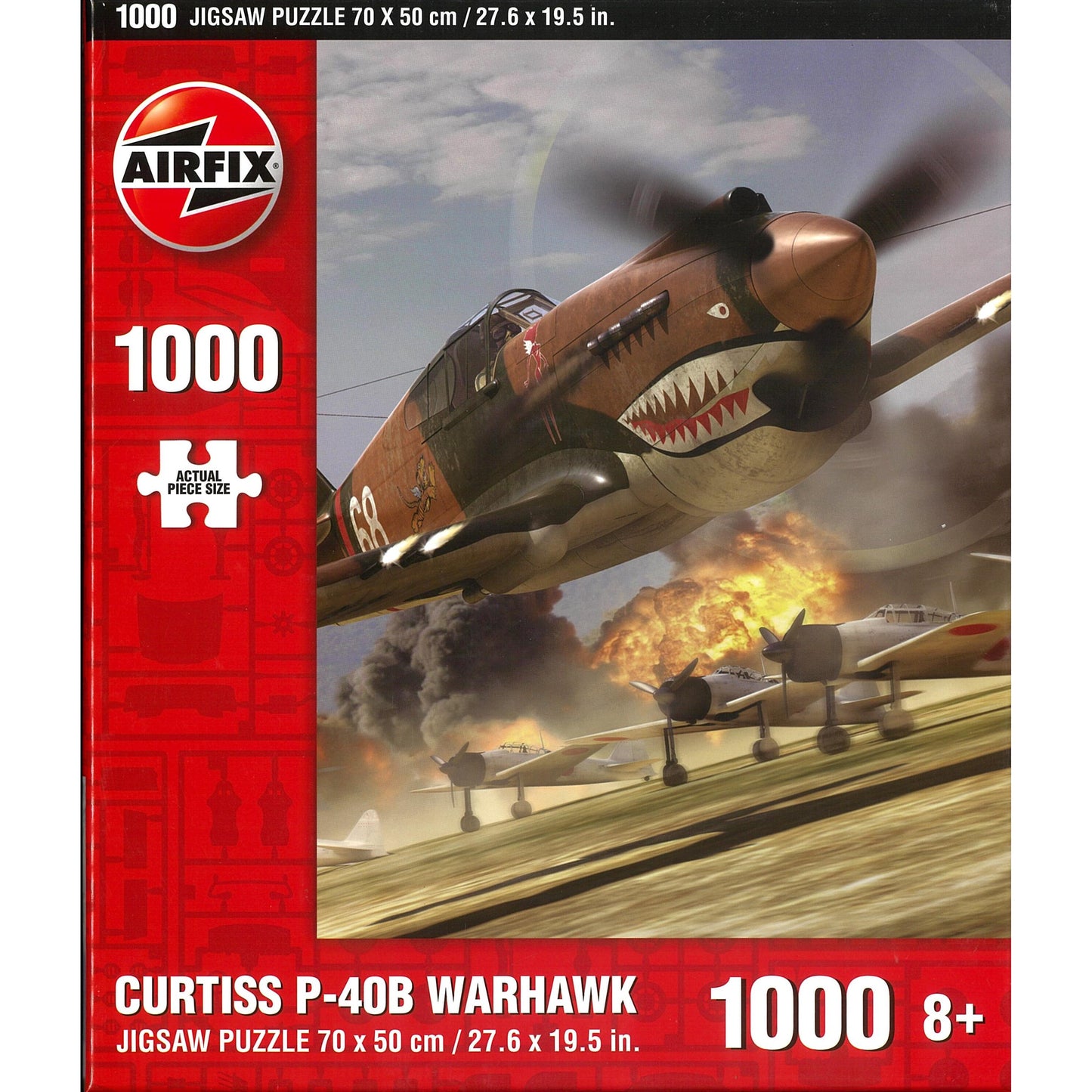 Jigsaw Puzzle 1000 Curtiss P-40B Warhawk