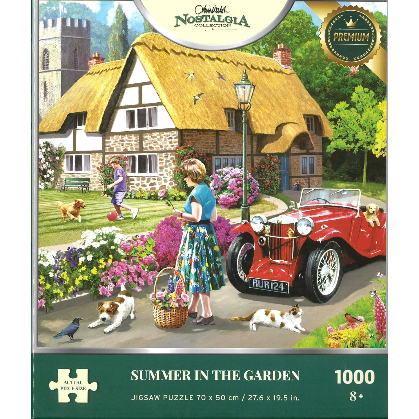 Jigsaw Puzzle 1000 Nostalgia - Summer In The Garden