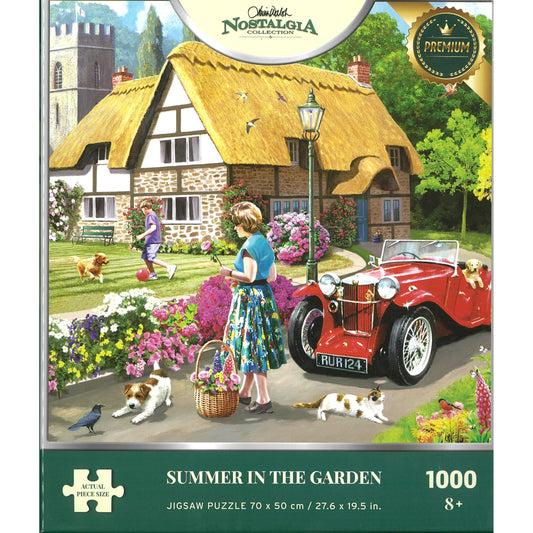 Jigsaw Puzzle 1000 Nostalgia - Summer In The Garden