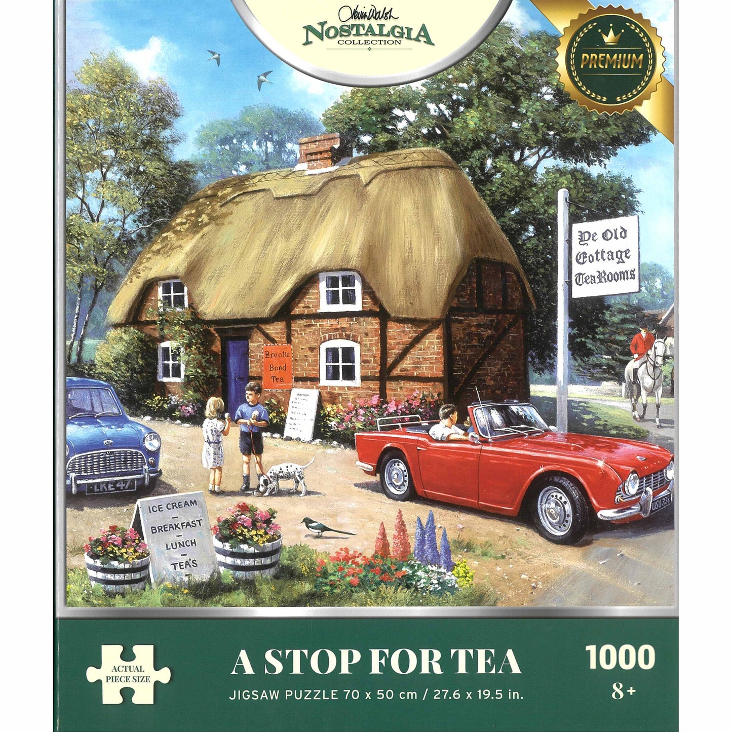Jigsaw Puzzle 1000 Nostalgia - A Stop For Tea