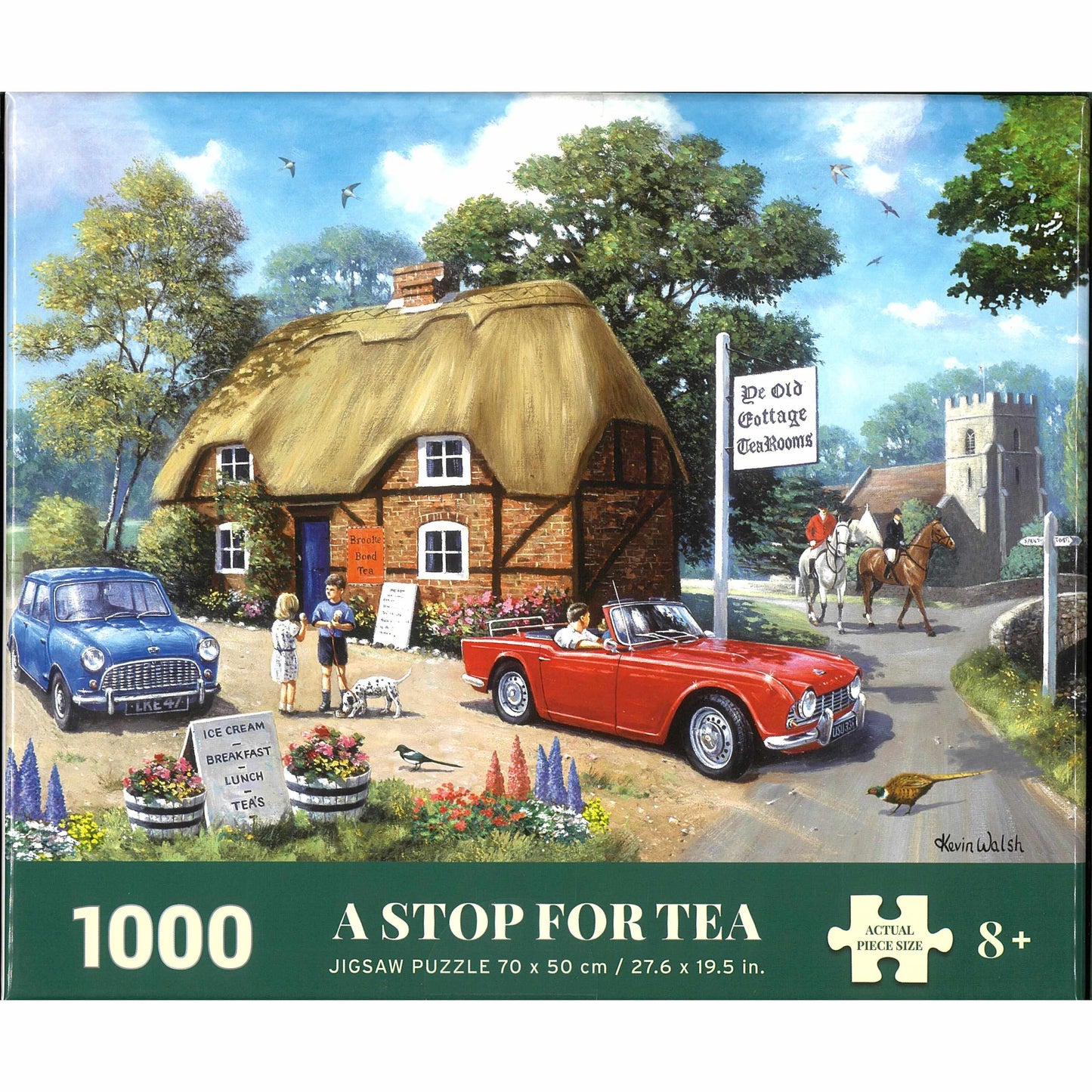 Jigsaw Puzzle 1000 Nostalgia - A Stop For Tea