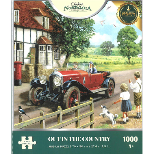 Jigsaw Puzzle 1000 Nostalgia - Out In The Country