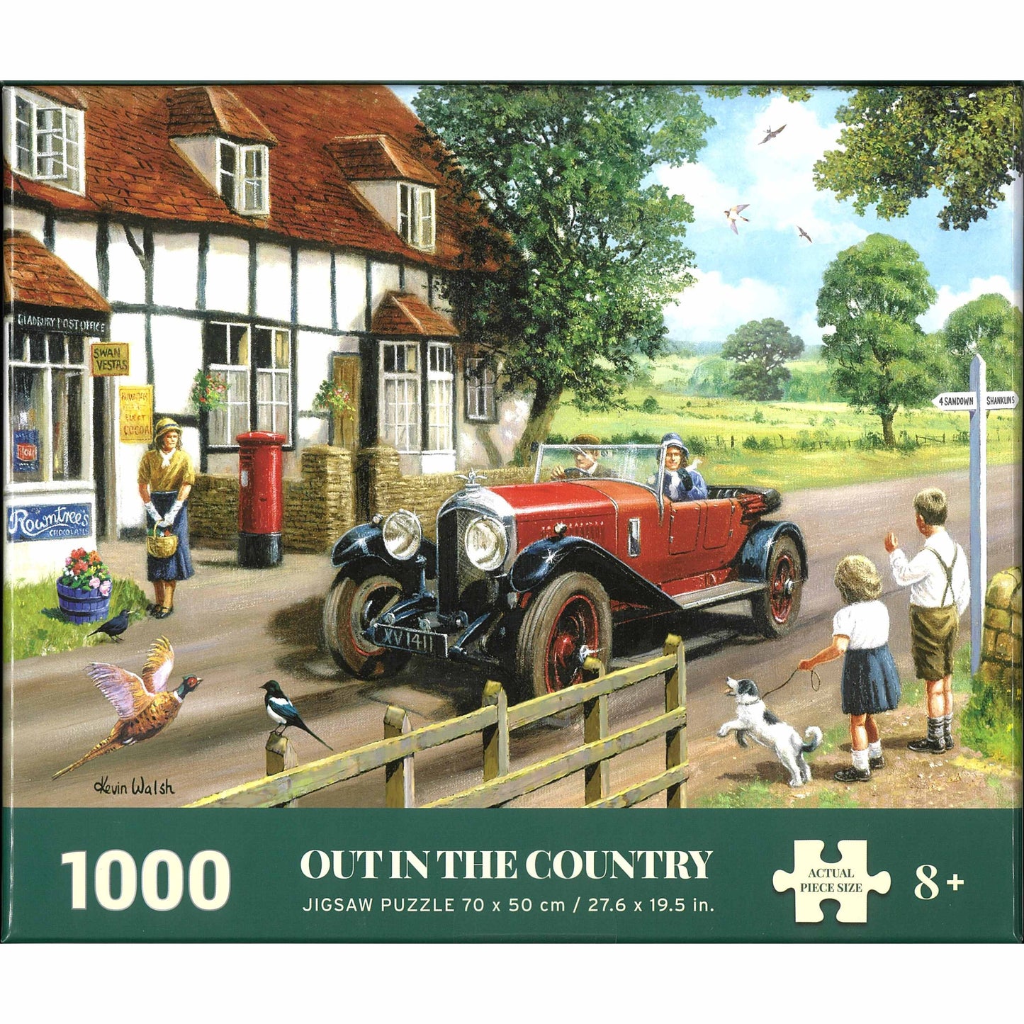 Jigsaw Puzzle 1000 Nostalgia - Out In The Country