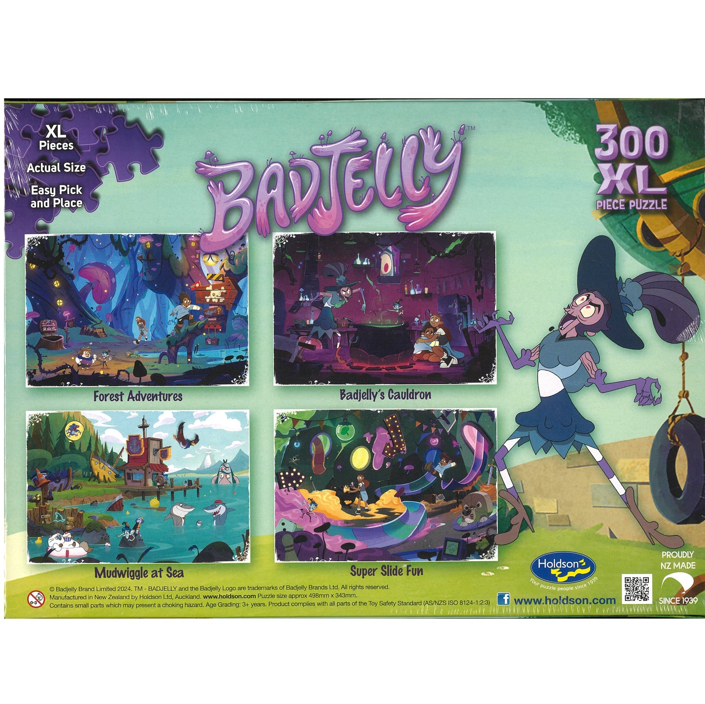 Jigsaw Puzzle 300 - Bad Jelly - Super Slide Fun