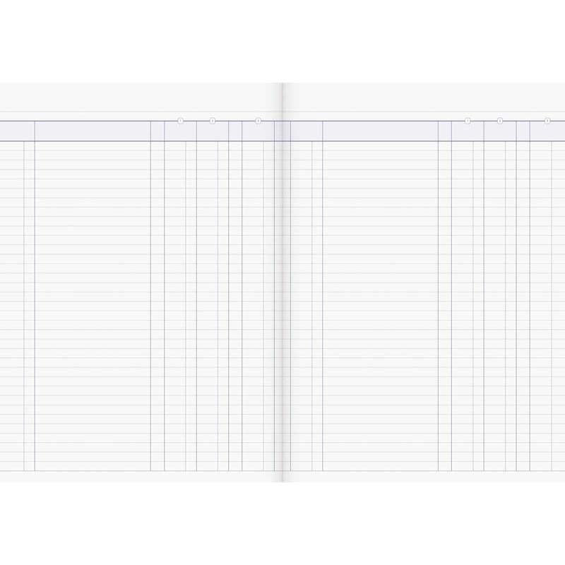 Milford A4 3 Money Column 26 Leaf Limp Analysis Book