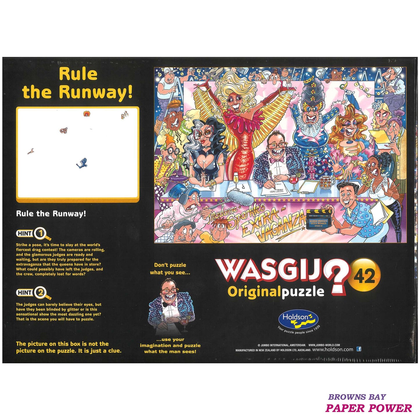 Wasgij ? Original Puzzle 42 - Rule The Runway!