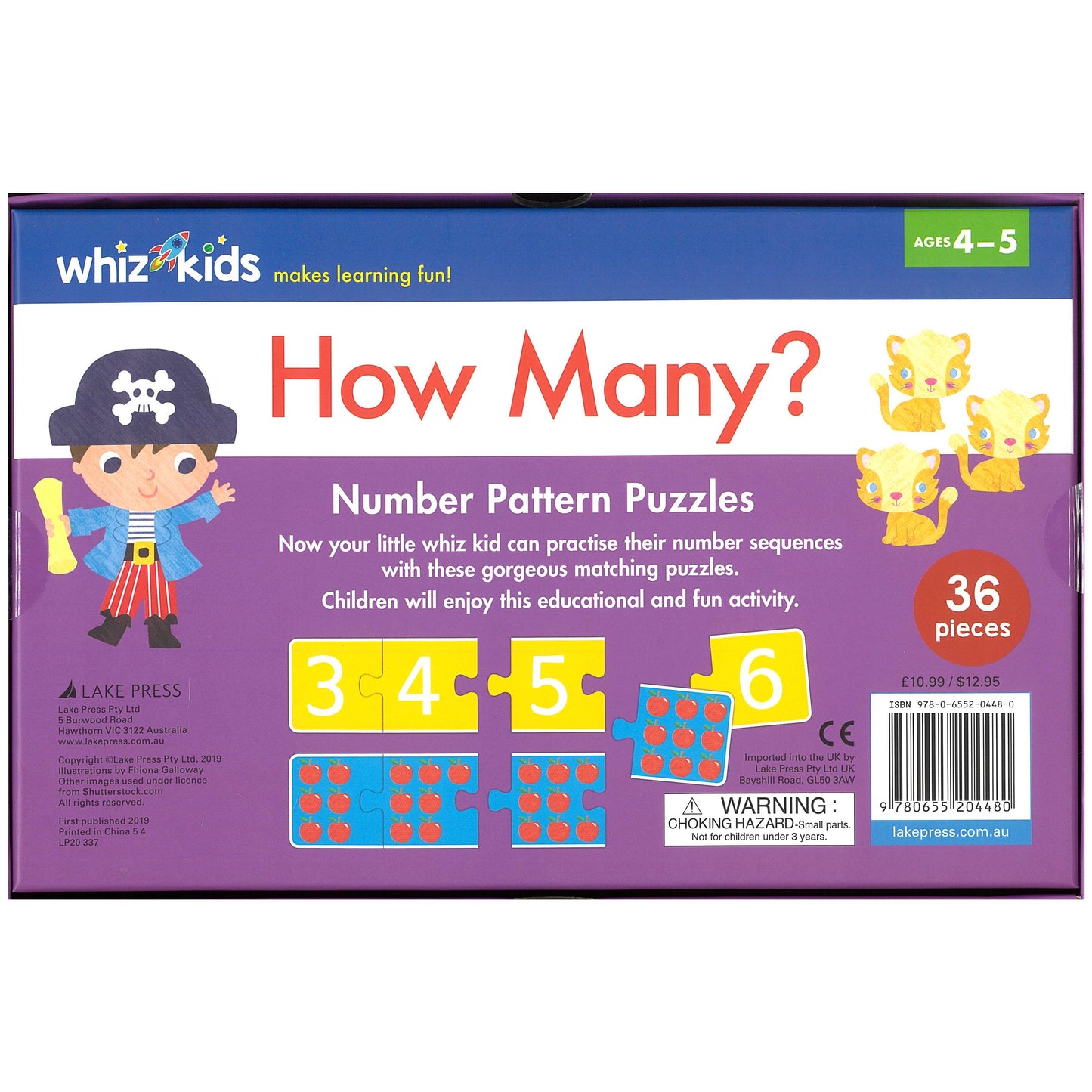 Whiz Kids - How Many? Puzzle 36 Pieces