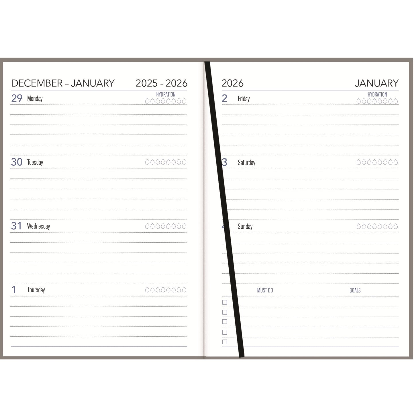 Collins A53 Diary - Painterly