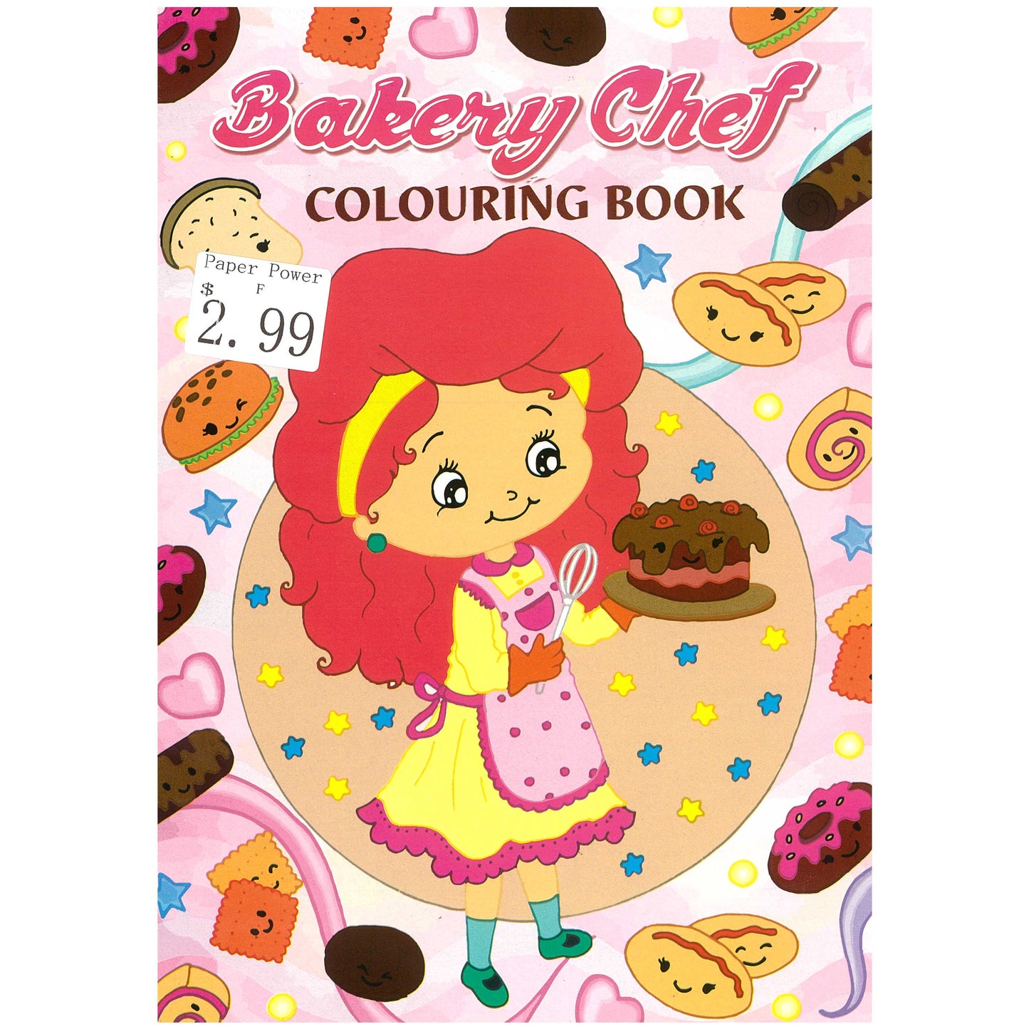 Colouring Book - Bakery Chef
