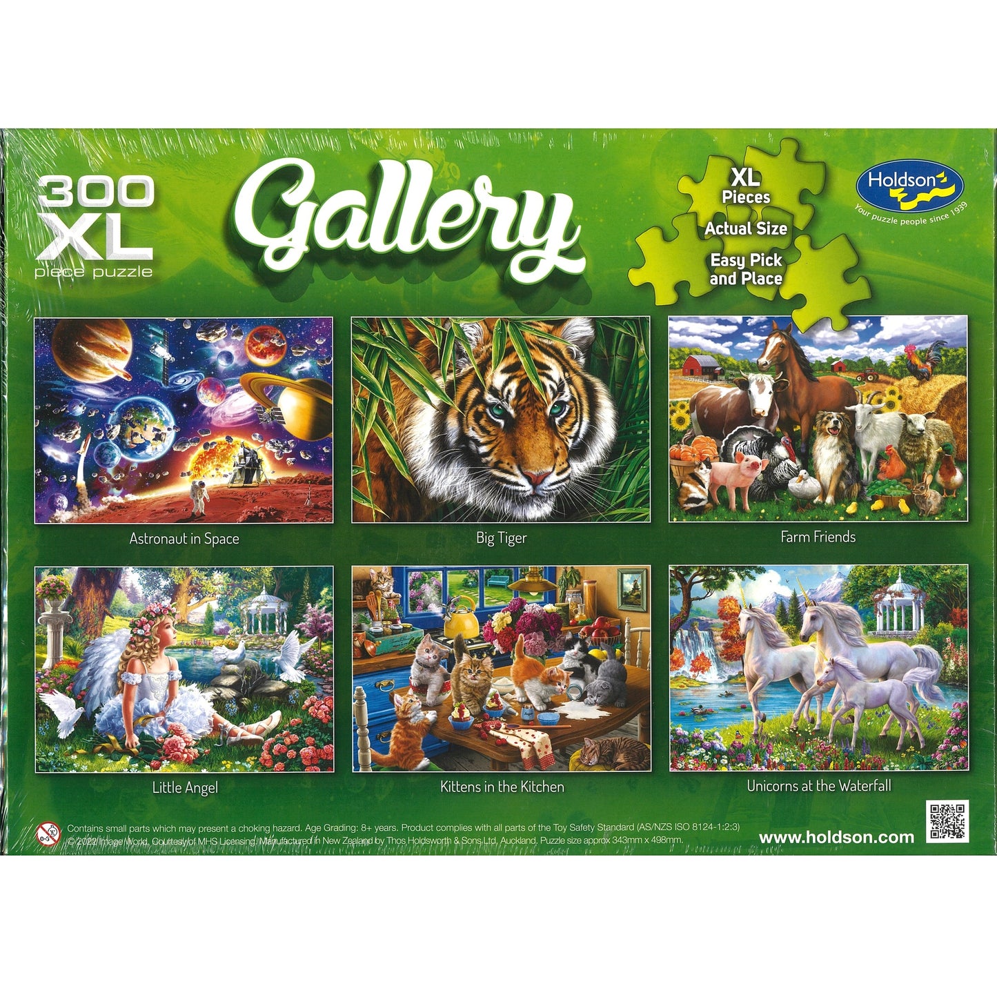 Jigsaw Puzzle 300 Gallery - Big Tiger