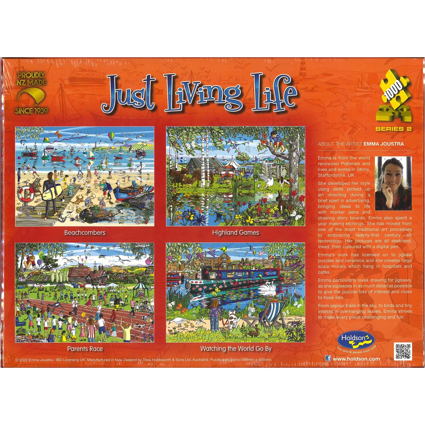 Jigsaw Puzzle 1000Pcs - Just Living Life - Beachcomber