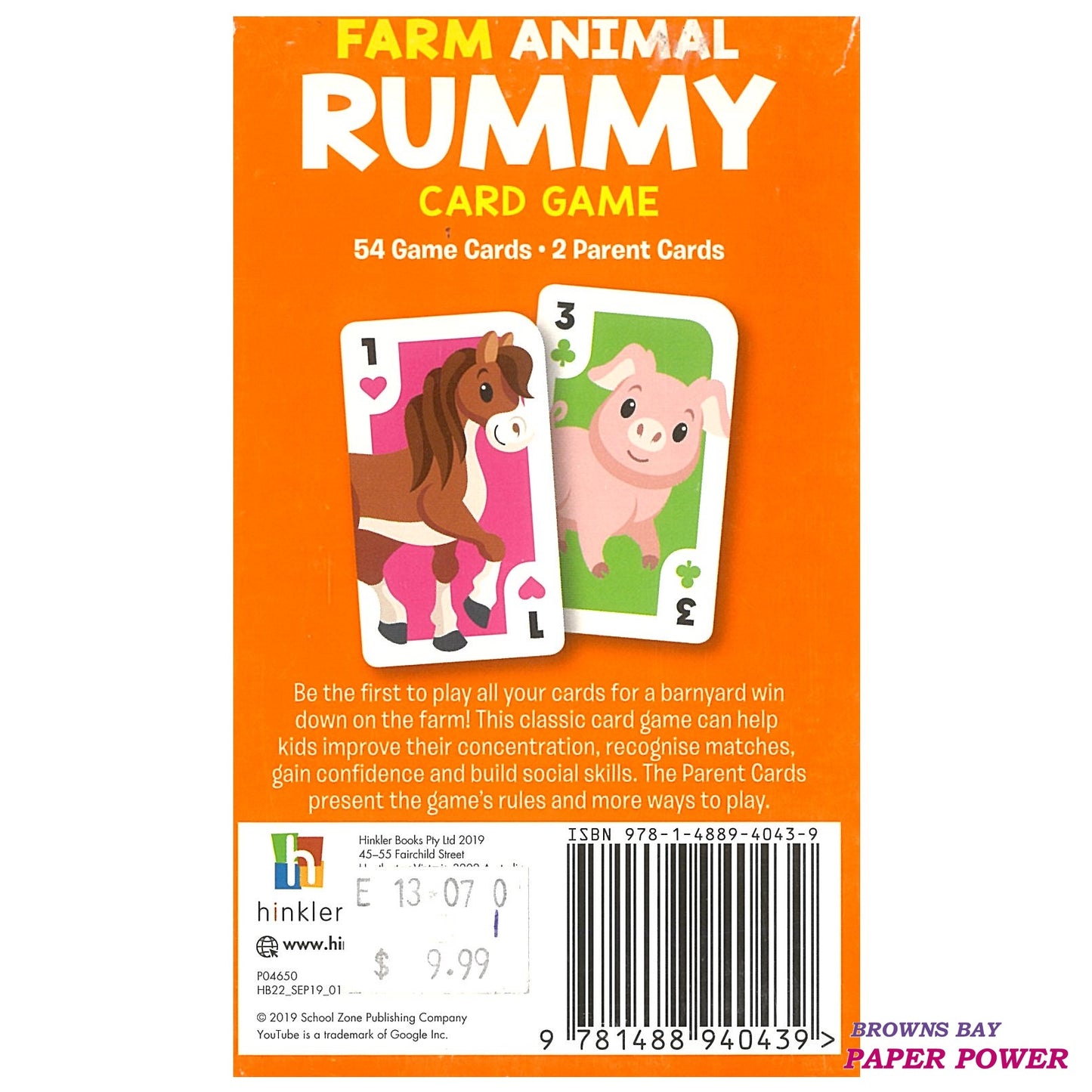 Card Game - Farm Animal Rummy