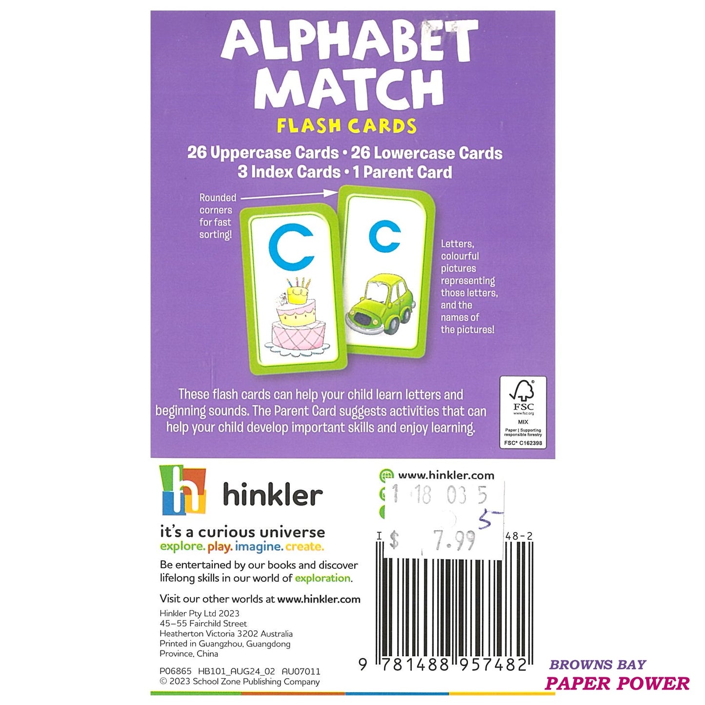 Flash Card - Alphabet Match