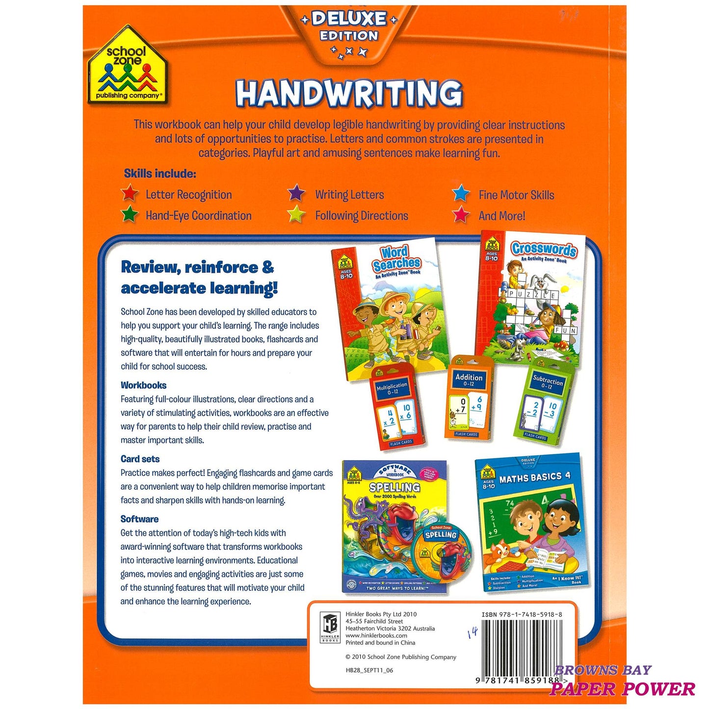 Handwriting - School Zone