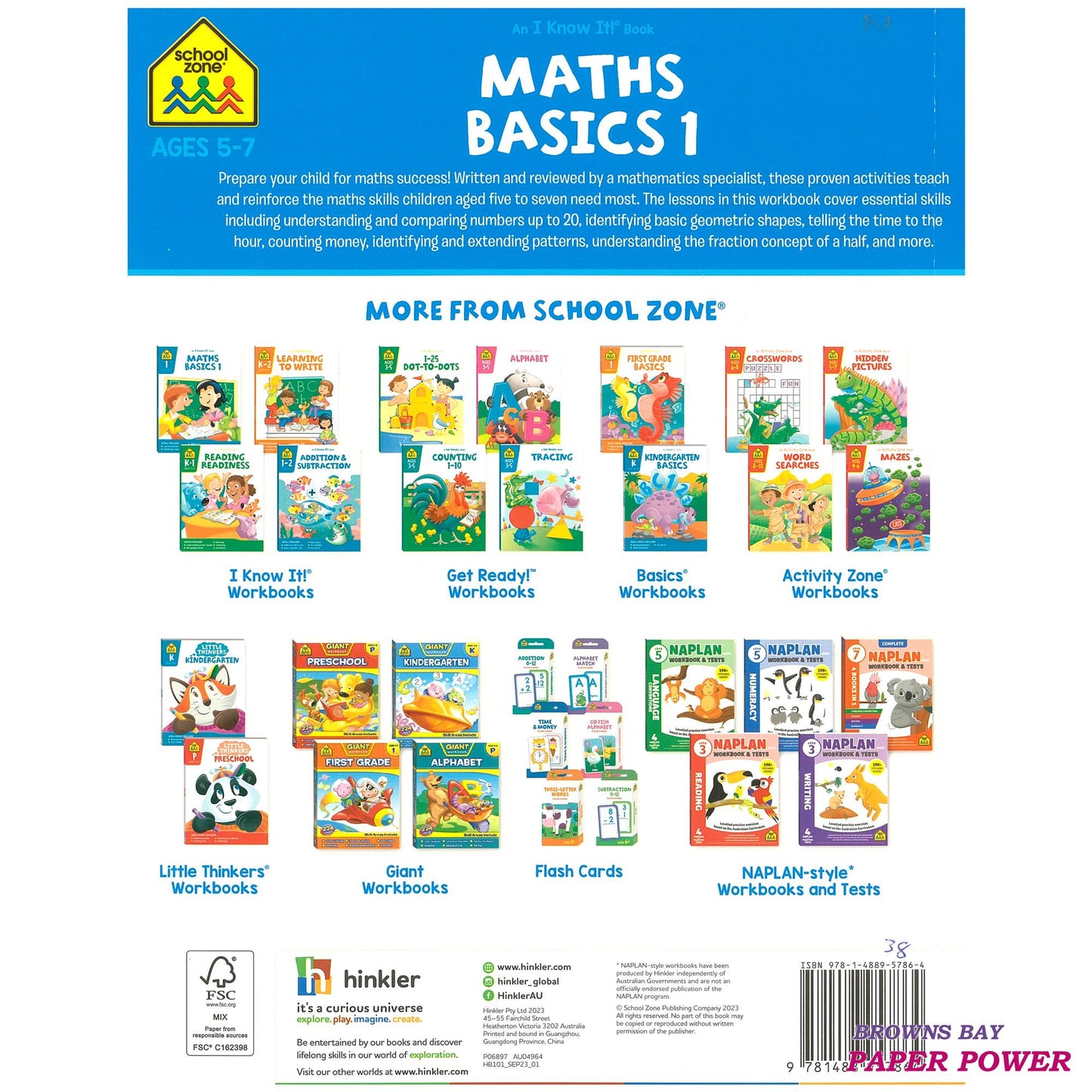 Maths Basics 1 - School Zone