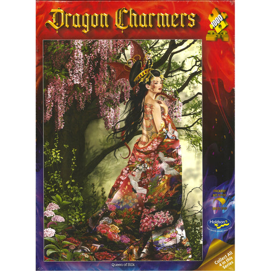 Jigsaw Puzzle 1000 Pcs Dragon Charmers - Queen Of Silk