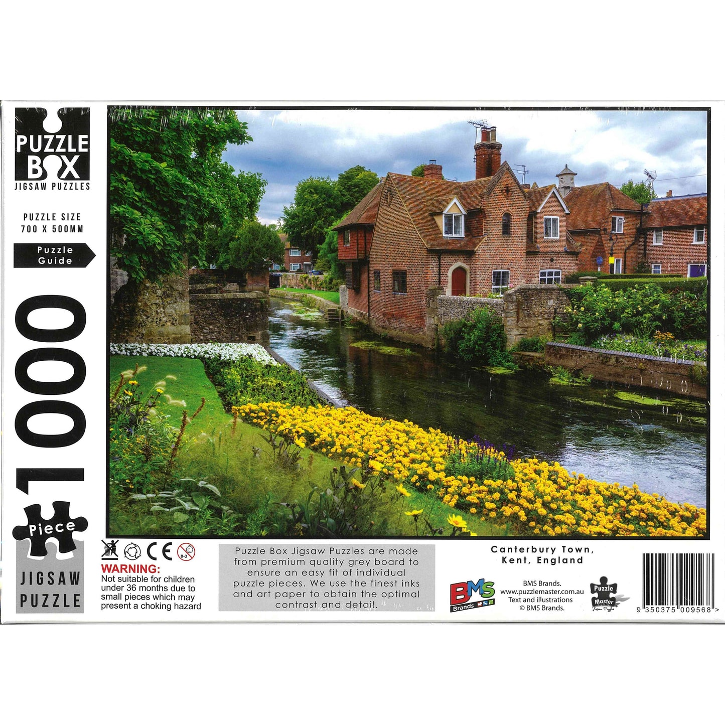 Jigsaw Puzzle 1000 Pcs Canterbury Town, Kent, England