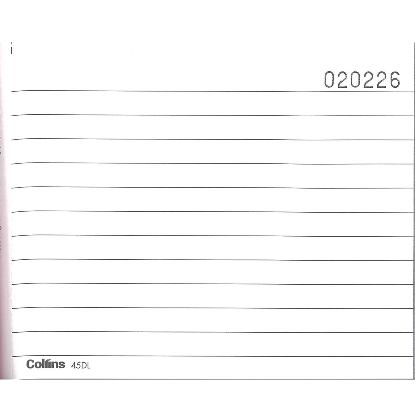 Collins 45DL Manifold Book