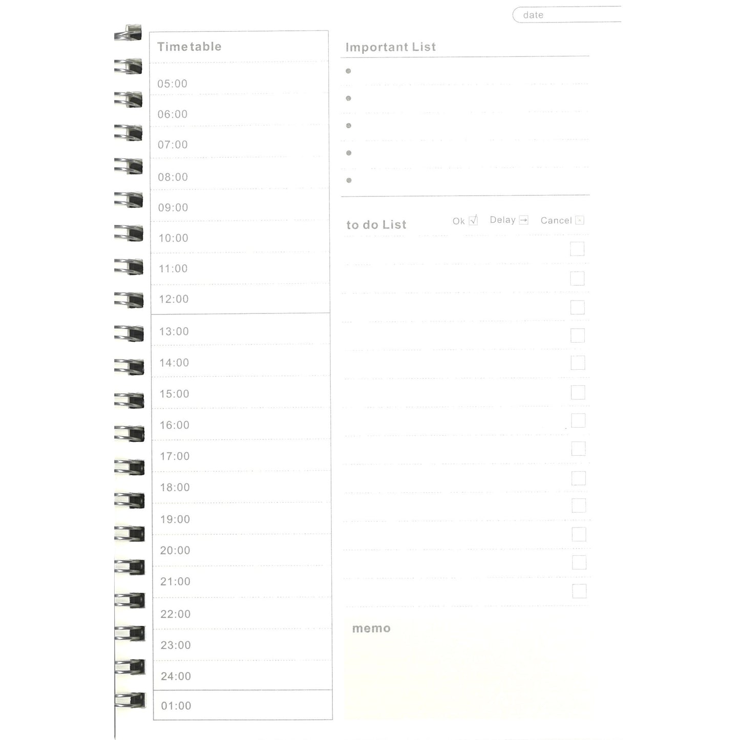 Time Table - To Do List