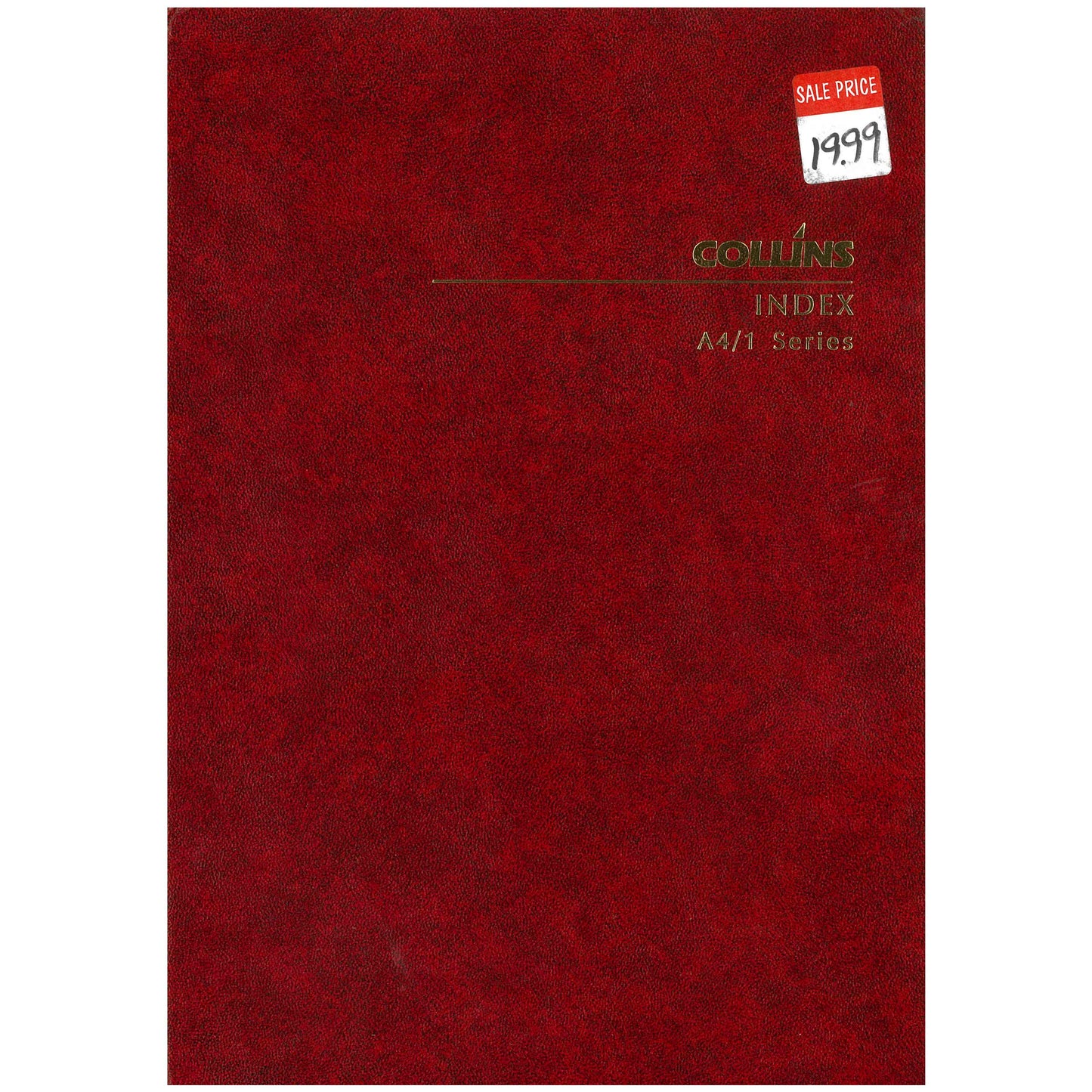Collins A4/1 Index Book (Damaged / On Special)
